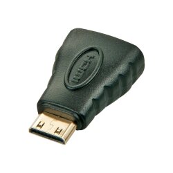 Lindy 41207 changeur de genre de câble HDMI Noir