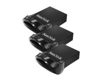 SanDisk Ultra Fit lecteur USB flash 32 Go USB Type-A 3.2 Gen 1 (3.1 Gen 1) Noir