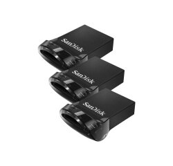 SanDisk Ultra Fit lecteur USB flash 32 Go USB Type-A 3.2 Gen 1 (3.1 Gen 1) Noir