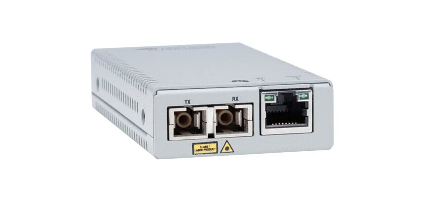 Allied Telesis AT-MMC200/SC-960 convertisseur de support réseau 100 Mbit/s 1310 nm Multimode Gris