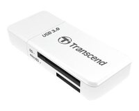 Transcend TS-RDF5W lecteur de carte mémoire USB 3.2 Gen 1 (3.1 Gen 1) Type-A Blanc