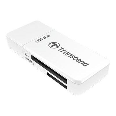 Transcend TS-RDF5W lecteur de carte mémoire USB 3.2 Gen 1 (3.1 Gen 1) Type-A Blanc