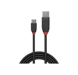 Lindy Câble USB 3.2 Type A vers C de 0.5m, 10Gbit/s, noir