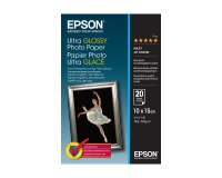 Epson Ultra Glossy Photo Paper - 10x15cm - 20 Feuilles