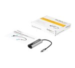 StarTech.com Adaptateur 2.5GbE USB C vers Ethernet NBASE-T NIC - Réseau Multi-Vitesse USB 3.0 Type C 2.5/1 Gigabit/100 Mbps/Portable USB 3.1 vers RJ45/LAN Compatible TB3/MacBook Pro Surface