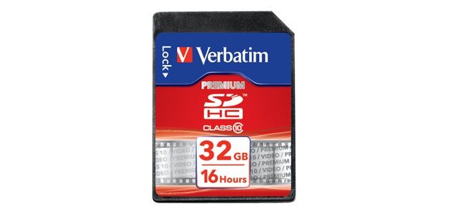 Verbatim - flash memory card - 32 GB - SDHC