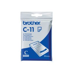 Brother - thermal paper - 50 sheet(s) - A7