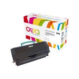 Toner remanufacturé OWA - haute capacité - Noir - pour LEXMARK E460X21E, E460X11E, E460X31E, 24B5850, X463X11G, X463X21G, X463X31G, DELL 593-10500, 593-10501, 593-10840, 593-10841, 593-10838, 593-10839, IBM 39V3202, 39V3203, 39V3204, 39V3206, OLIVETTI B0964