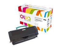 Toner remanufacturé OWA - haute capacité - Noir - pour LEXMARK E460X21E, E460X11E, E460X31E, 24B5850, X463X11G, X463X21G, X463X31G, DELL 593-10500, 593-10501, 593-10840, 593-10841, 593-10838, 593-10839, IBM 39V3202, 39V3203, 39V3204, 39V3206, OLIVETTI B0964