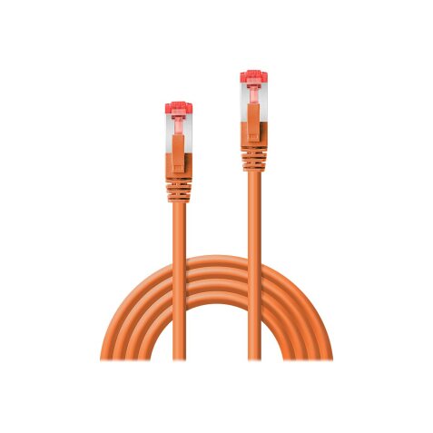Lindy Rj45/Rj45 Cat6 0.3m câble de réseau Orange 0,3 m S/FTP (S-STP)