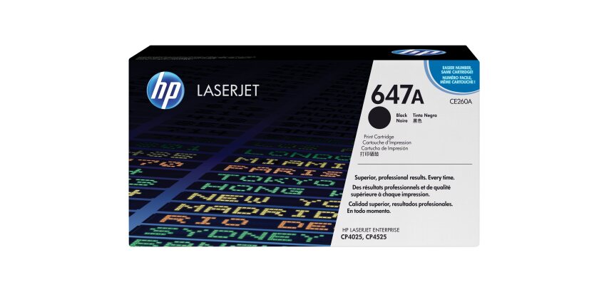 HP 647A toner LaserJet noir authentique