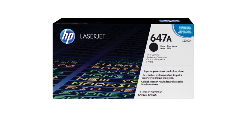 HP 647A toner LaserJet noir authentique