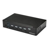 StarTech.com Switch KVM USB HDMI à 4 ports avec hub USB 3.0 intégré - 1080p