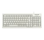 CHERRY XS G84-5200 clavier Bureau USB + PS/2 AZERTY Français Gris
