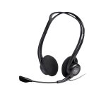 Logitech 981-000100 casque Avec fil Arceau Appels/Musique USB Type-A Noir