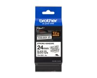 Brother TZE-S251 ruban d'étiquette Noir sur blanc TZ