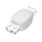 StarTech.com Changeur de genre USB - Adaptateur USB A vers A - F/F - Blanc