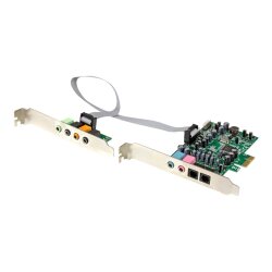 StarTech.com Carte son PCI Express 7.1 canaux pour son surround - 24 bit 192 KHz