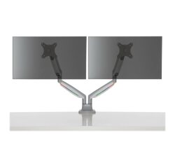 Bras articule kensington smartfit pour deux ecrans     supporte 11kg maximum/bras