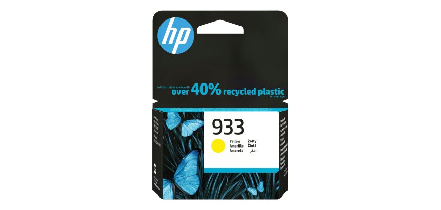 HP 933 cartouche d'encre jaune authentique