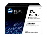 HP 87X - 2 - hoog rendement - zwart - origineel - LaserJet - tonercartridge (CF287XD)