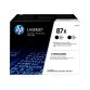 HP 87X - pack de 2 - à rendement élevé - noir - original - LaserJet - cartouche de toner (CF287XD)