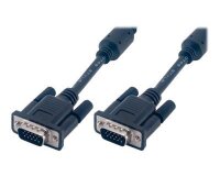 MCL MC340B/15P-2M câble VGA VGA (D-Sub) Noir