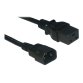 MCL MC913-2M câble électrique Noir Coupleur C14 Coupleur C19