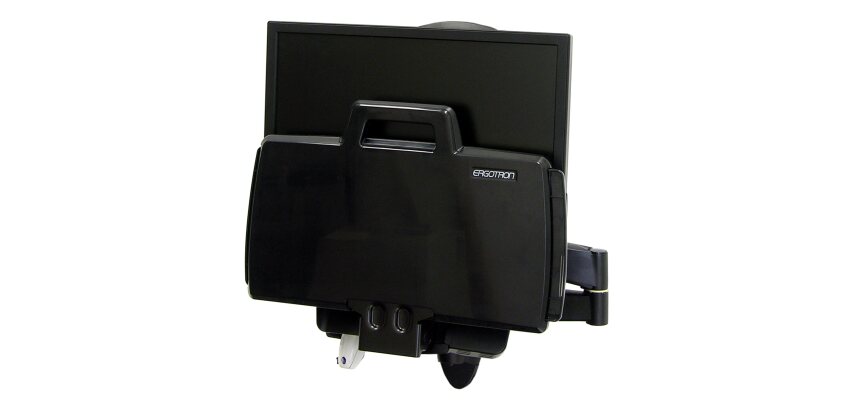 Ergotron 200 Series Combo Arm 61 cm (24") Mur Noir