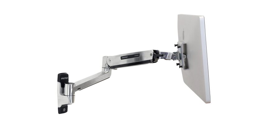 Ergotron LX HD Sit-Stand 116,8 cm (46") Mur Argent