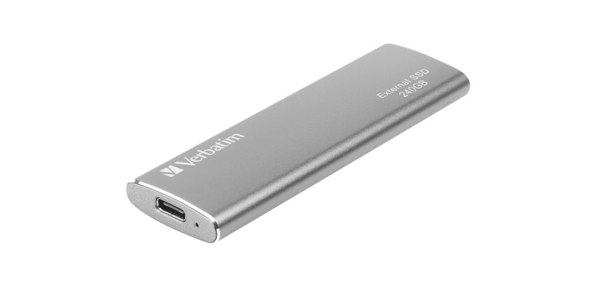 Verbatim Disque SSD externe Vx500 USB 3.1 Gén 2 240 Go