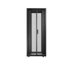 APC Baie EasyRack 800mm/42U/1000mm avec toit, sans panneau latéral, roulettes, noir