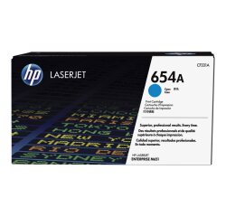 HP 654A - Cyan - original - LaserJet - Tonerpatrone (CF331A)