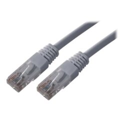 MCL UTP5E-0.5M câble de réseau Gris 0,5 m Cat5e U/UTP (UTP)
