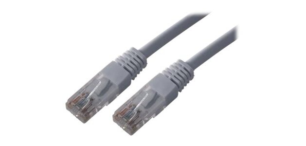 MCL UTP5E-0.5M câble de réseau Gris 0,5 m Cat5e U/UTP (UTP)