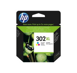 Cartouche d'encre Hp HP 302XL Cartouche d'Encre Trois Couleurs grande capacité Authentique (F6U67AE)