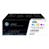 HP 410X - 3 - hoog rendement - geel, cyaan, magenta - origineel - LaserJet - tonercartridge (CF252XM)