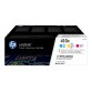 HP 410X - 3er-Pack - Hohe Ergiebigkeit - Gelb, Cyan, Magenta - original - LaserJet - Tonerpatrone (CF252XM)