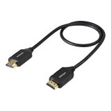 StarTech.com Câble HDMI grande vitesse haute qualité de 50 cm avec Ethernet - 4K 60 Hz