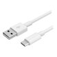 DLH CABLE USB-A VERS USB-C BLANC 1M 3A