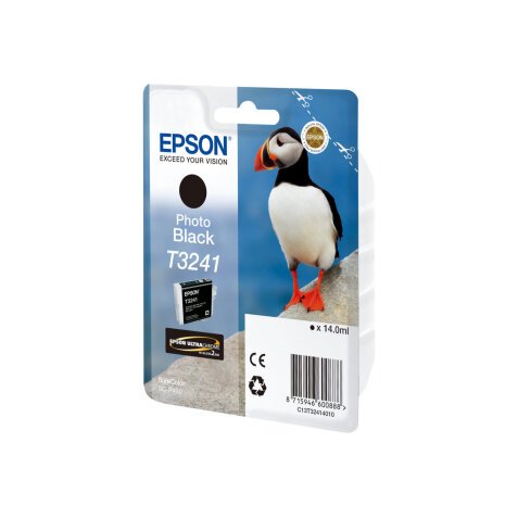 Epson T3241 - black - original - ink cartridge