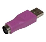 StarTech.com Adaptateur PS/2 vers USB - Adaptateur de rechange pour clavier - PS2 (F) vers USB A (M)