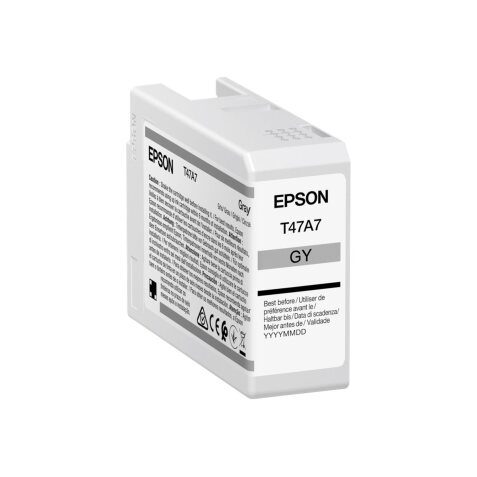 Epson UltraChrome Pro T47A7 - gray - original - ink tank