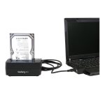 StarTech.com Station d'Accueil pour Disque Dur USB 3.0 à SATA à Baie Unique, Dock pour HDD USB 3.0 (5 Gbps), Docking Station pour HDD/SSD Externe 2,5/3,5" SATA I/II/III - Chargement par le Haut