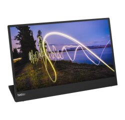 Lenovo ThinkVision M15 écran plat de PC 39,6 cm (15.6") 1920 x 1080 pixels Full HD LED Noir