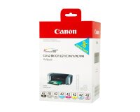 Canon CLI-42 BK/GY/LG/C/M/Y/PC/PM Multipack - 8-pack - gray, yellow, cyan, magenta, light gray, photo cyan, photo magenta - original - ink tank