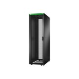 APC Baie EasyRack 600mm/42U/1100mm avec toit, panneau latéral, roulettes, noir