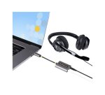 StarTech.com Adaptateur Casque USB-C - Splitter Audio, Double Casque USB Type C avec Entrée Micro - Adaptateur USB C vers Jack 3.5mm, DAC 3.5 mm - USB-C vers Jack Audio/Sortie Auxiliaire, DAC 24 Bits