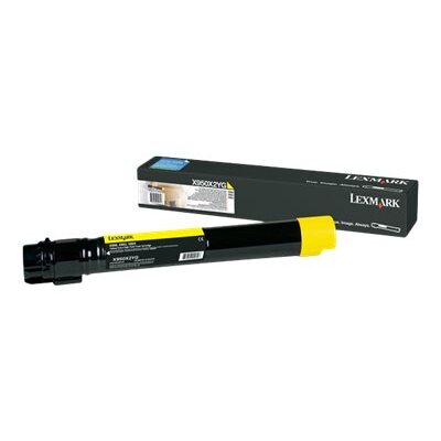 Lexmark - à rendement extrêmement élevé - jaune - original - cartouche de toner - LCCP