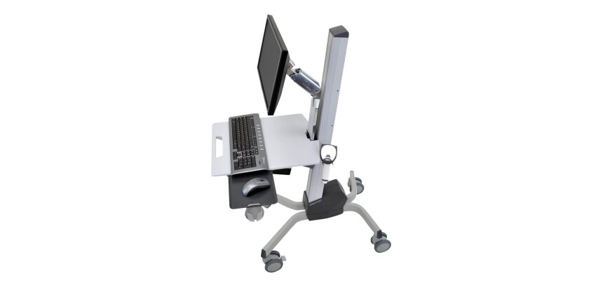 Ergotron Neo-Flex LCD Cart Gris Ecran plat Panier/chariot multimédia